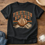 Knead More Fun Fermentation Dept sourdough t-shirt in Black