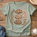 Knead More Fun Leopard Print Loafs sourdough t-shirt in Bay