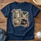 Knead More Fun Proofing Plans sourdough t-shirt in Navy