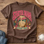 Knead More Fun Starter Drama sourdough t-shirt in Espresso