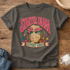 Knead More Fun Starter Drama sourdough t-shirt in Pepper