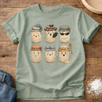 Knead More Fun Starter Moods sourdough t-shirt in Bay