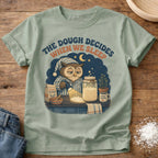 Knead More Fun When We Sleep Owl sourdough t-shirt in Bay