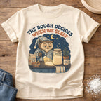 Knead More Fun When We Sleep Owl sourdough t-shirt in Ivory