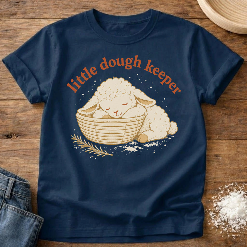 Knead More Fun Little Dough Keeper t-shirt in Navy