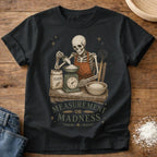 Knead More Fun Measurement or Madness t-shirt in Black