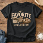 Knead More Fun My Favorite Collection sourdough t-shirt in Black