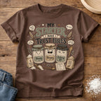 Knead More Fun My Starter Has Trust Issues sourdough t-shirt in Espresso