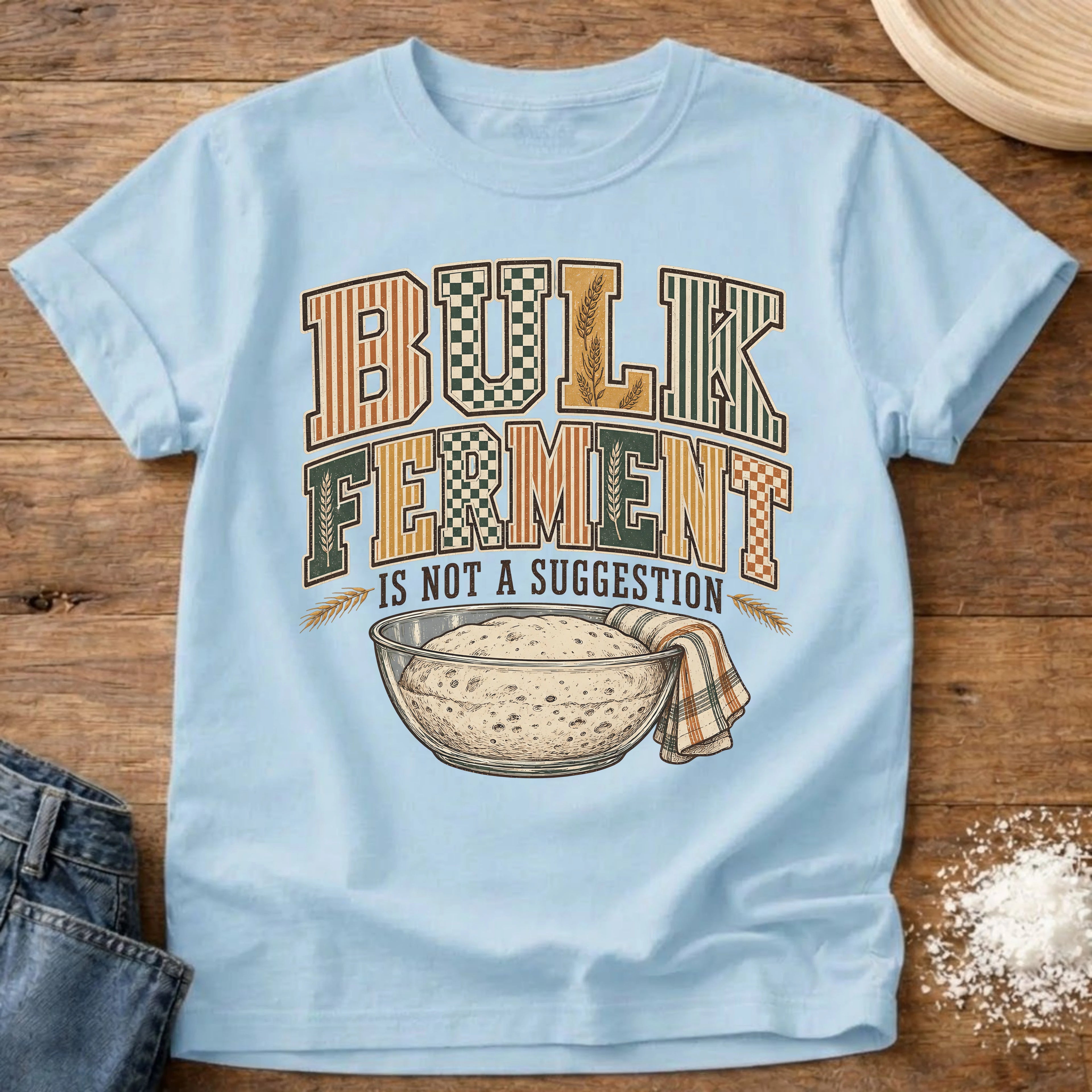 Not a Suggestion Sourdough T-Shirt Chambray