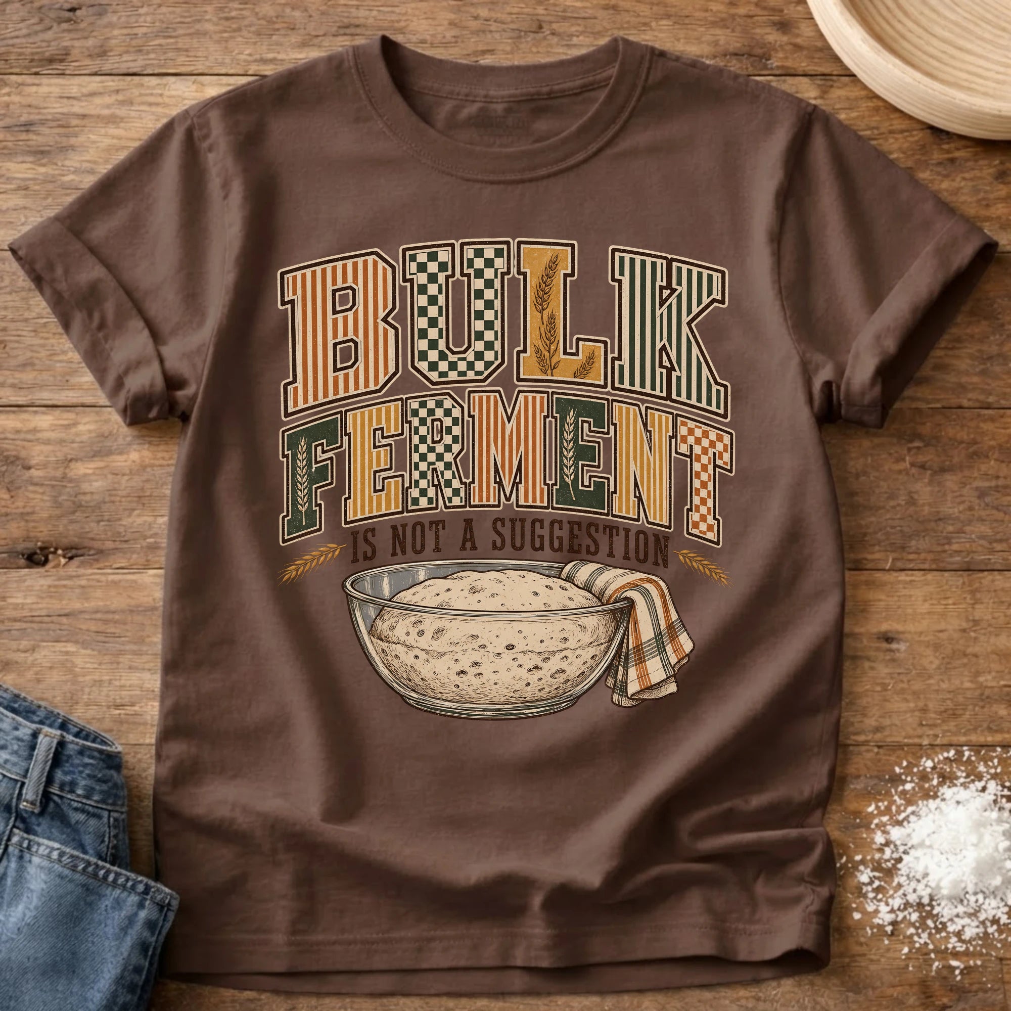 Not a Suggestion Sourdough T-Shirt Espresso