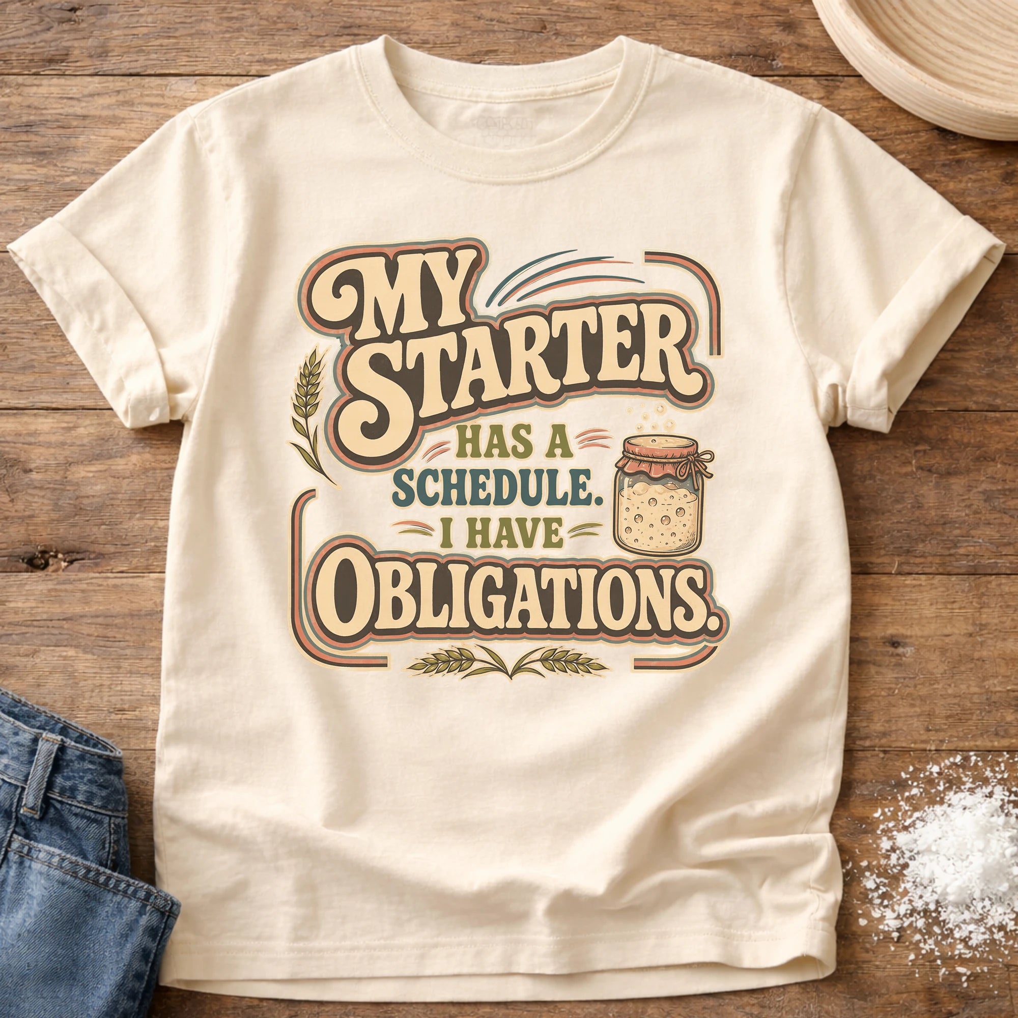 Obligations Sourdough T-Shirt Ivory