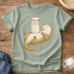 Knead More Fun Otter Starter t-shirt in Bay