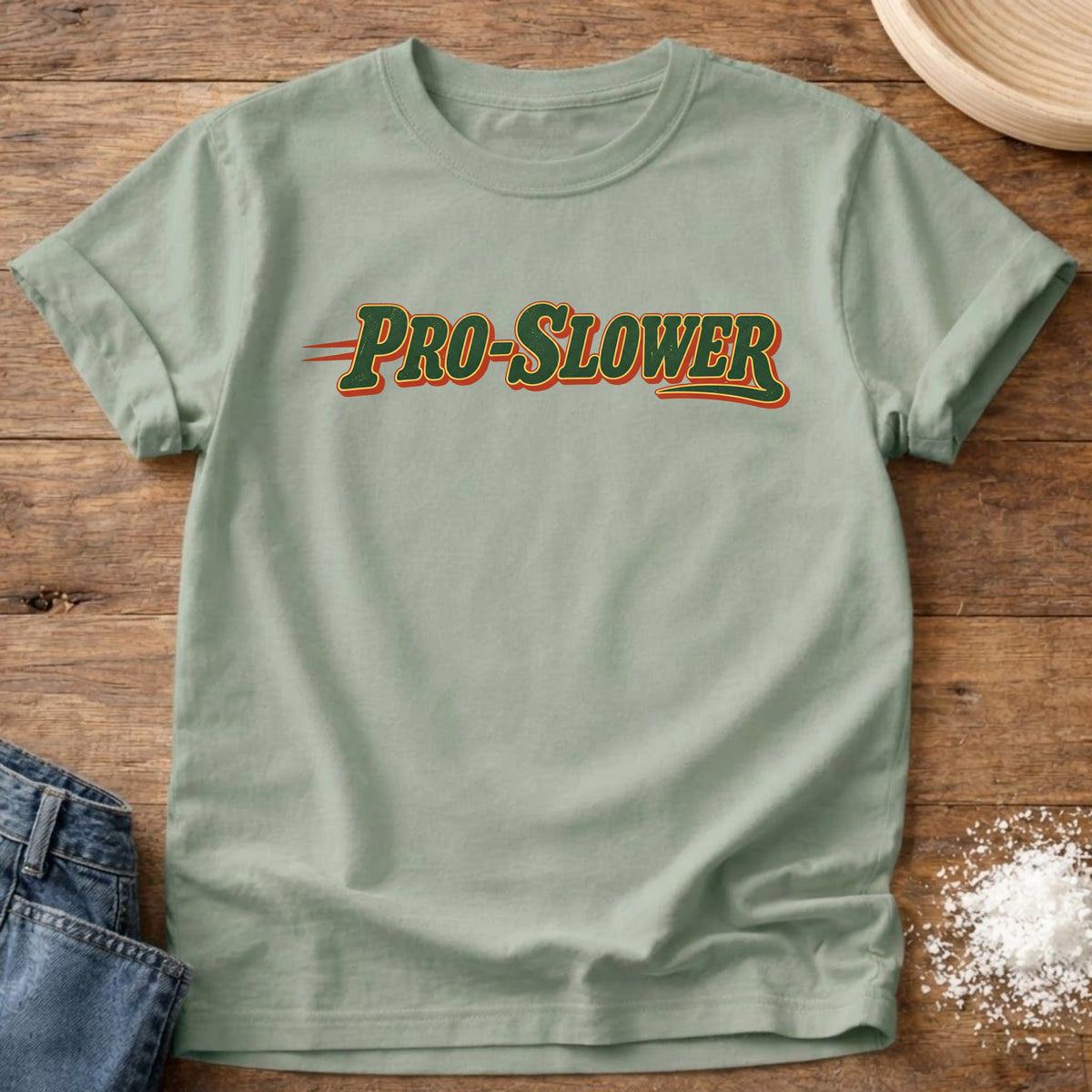 Knead More Fun Pro Slower t-shirt in Bay