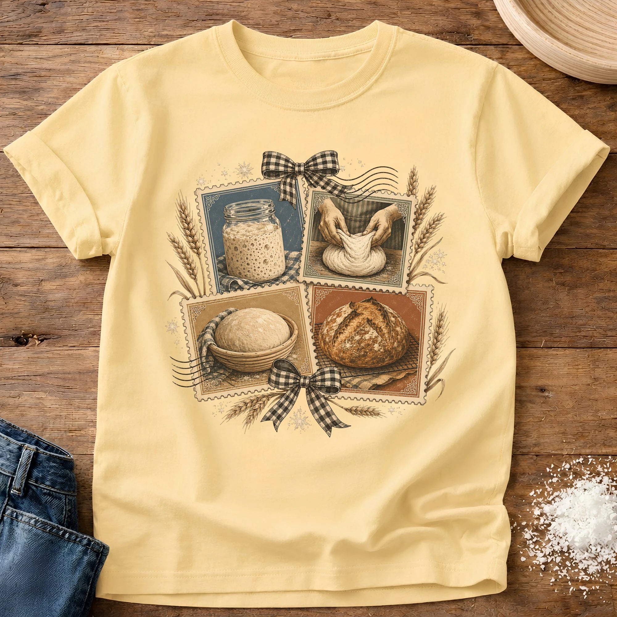 Process Stamps Sourdough T-Shirt Butter