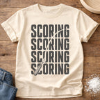 Knead More Fun Scoring sourdough t-shirt in Ivory