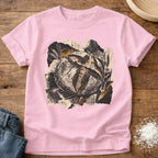 Knead More Fun Scrapbook Sourdough grunge collage t-shirt in Blossom