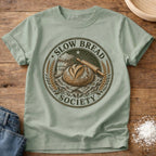 Knead More Fun Slow Bread Society sourdough t-shirt in Bay