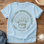 Knead More Fun Small Loaf Enthusiast t-shirt in Chambray