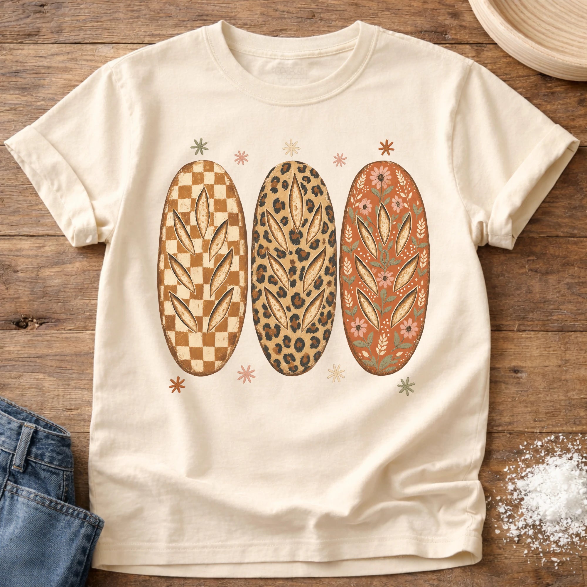 Sourdough Aesthetic T-Shirt Ivory