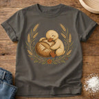 Knead More Fun Sourdough Love Gosling t-shirt in Pepper
