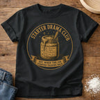 Knead More Fun Starter Drama Club t-shirt in Black