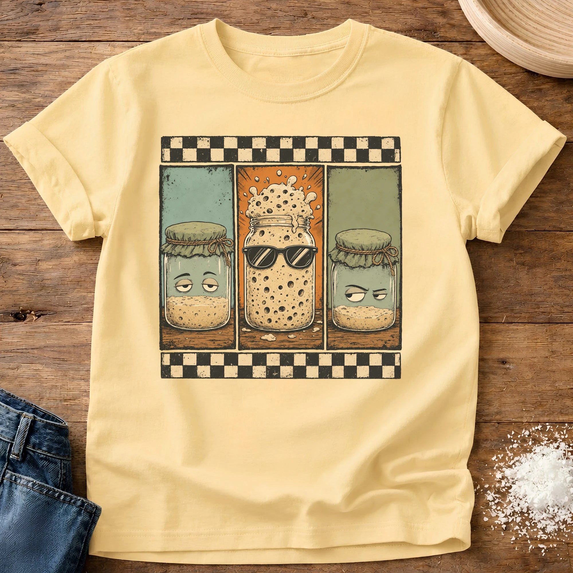 Starter Vibe Sourdough T-Shirt Butter