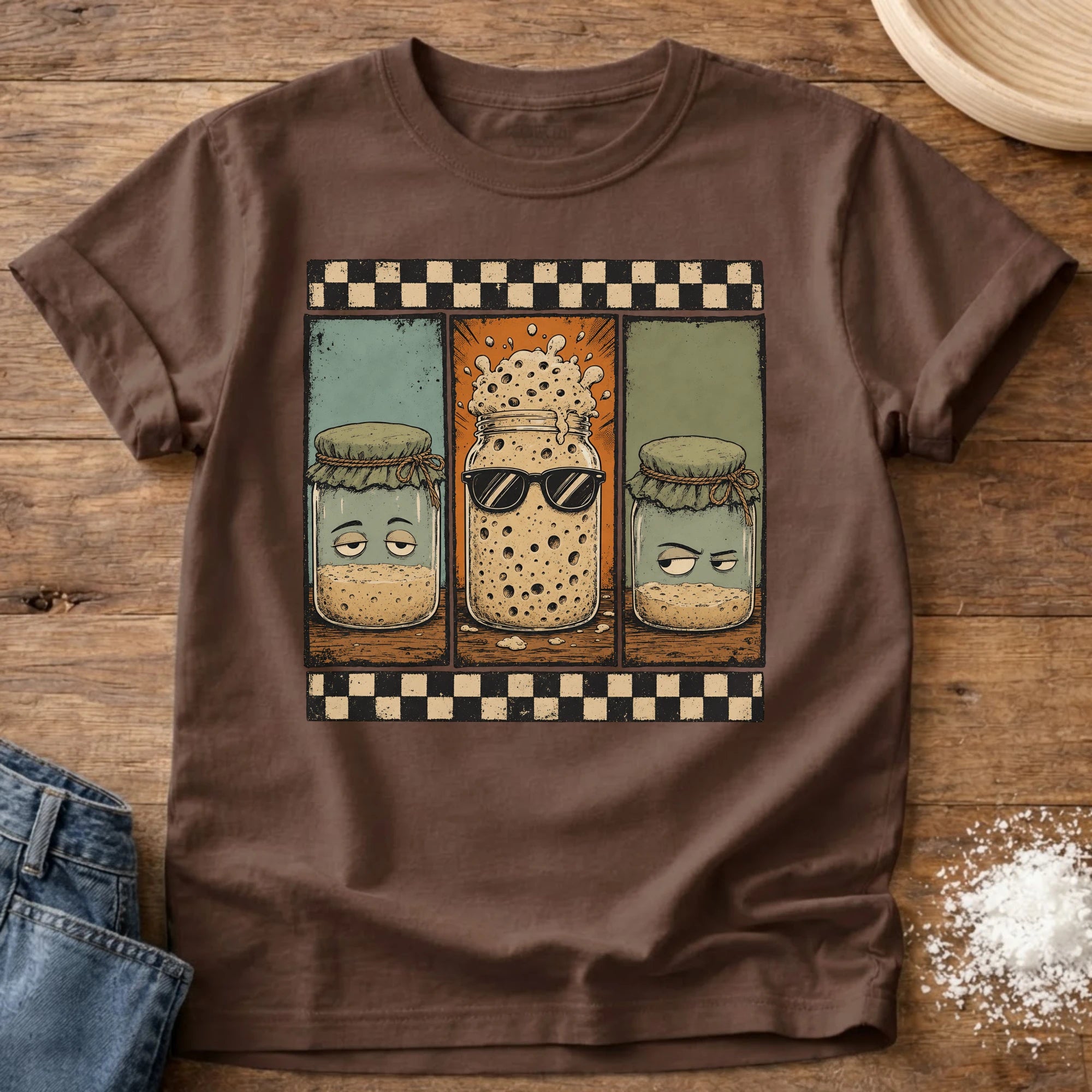 Starter Vibe Sourdough T-Shirt Espresso
