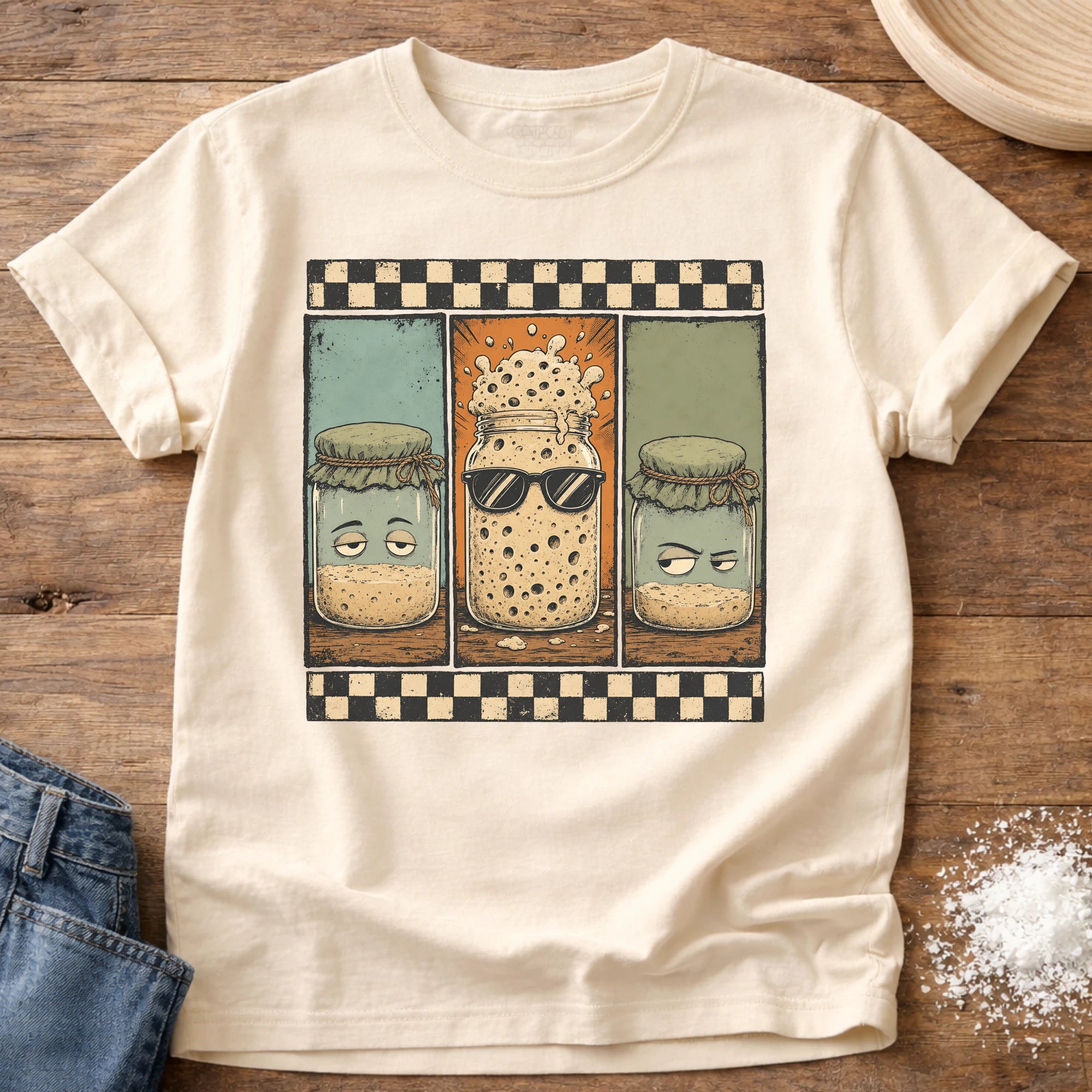 Starter Vibe Sourdough T-Shirt Ivory