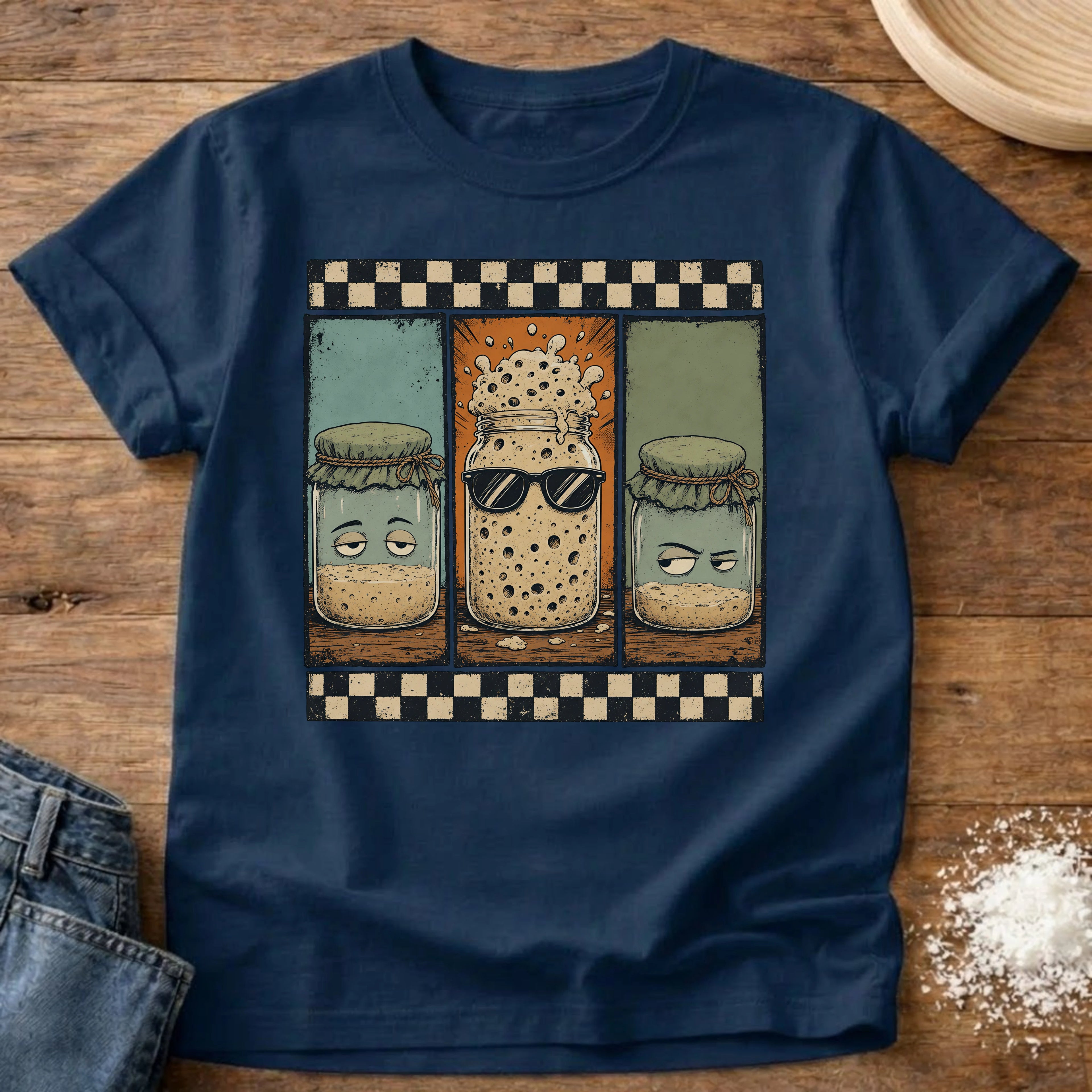 Starter Vibe Sourdough T-Shirt Navy
