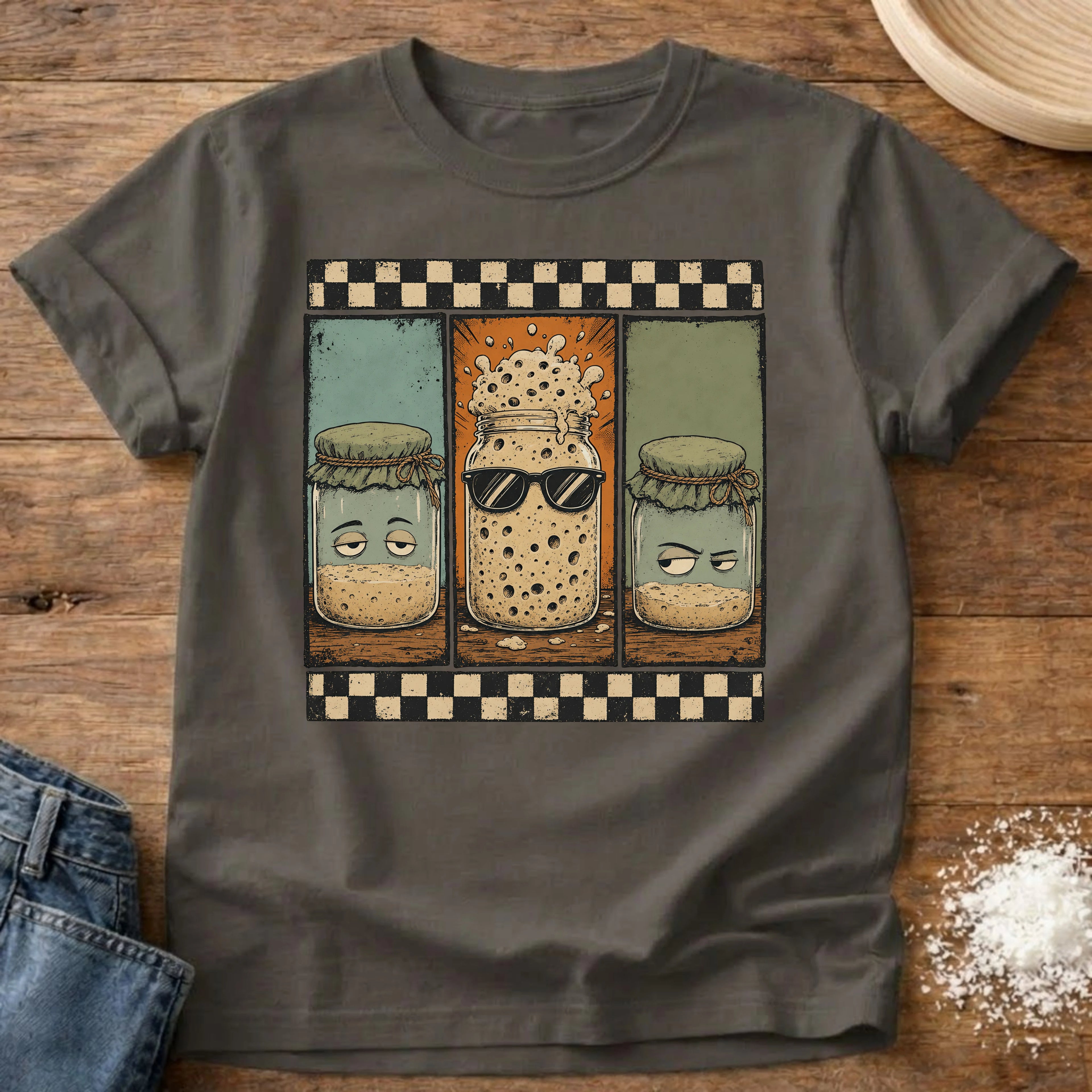 Starter Vibe Sourdough T-Shirt Pepper