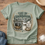 Knead More Fun Take Me Where the Sourdough Is t-shirt in Bay