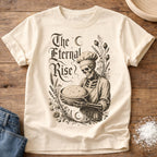 Knead More Fun The Eternal Rise Skeleton sourdough t-shirt in Ivory