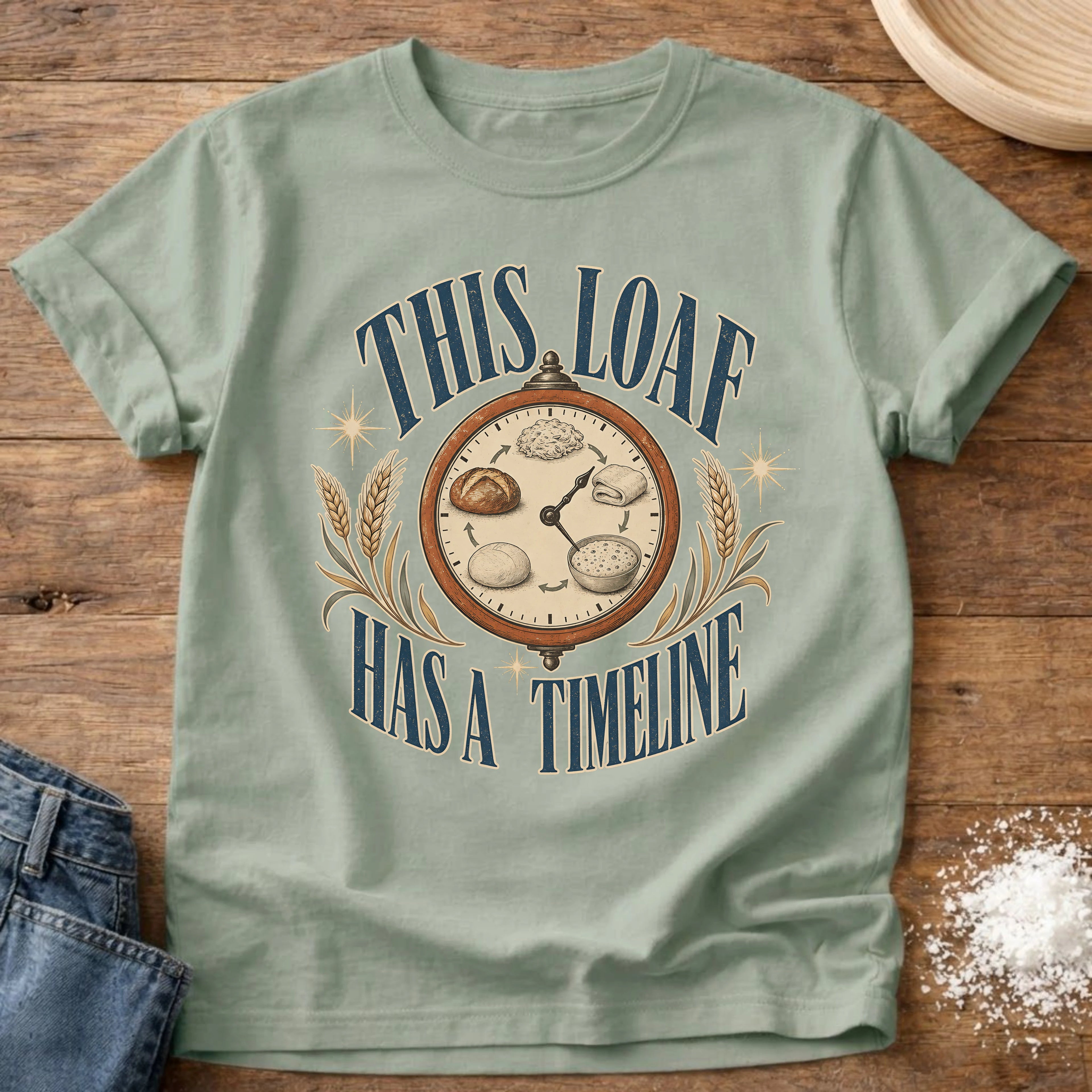 Timeline Sourdough T-Shirt Bay