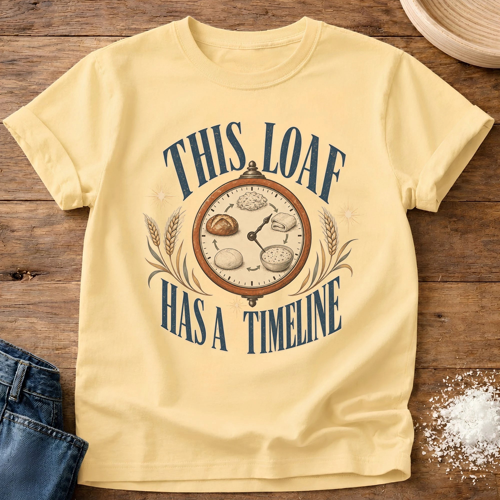Timeline Sourdough T-Shirt Butter