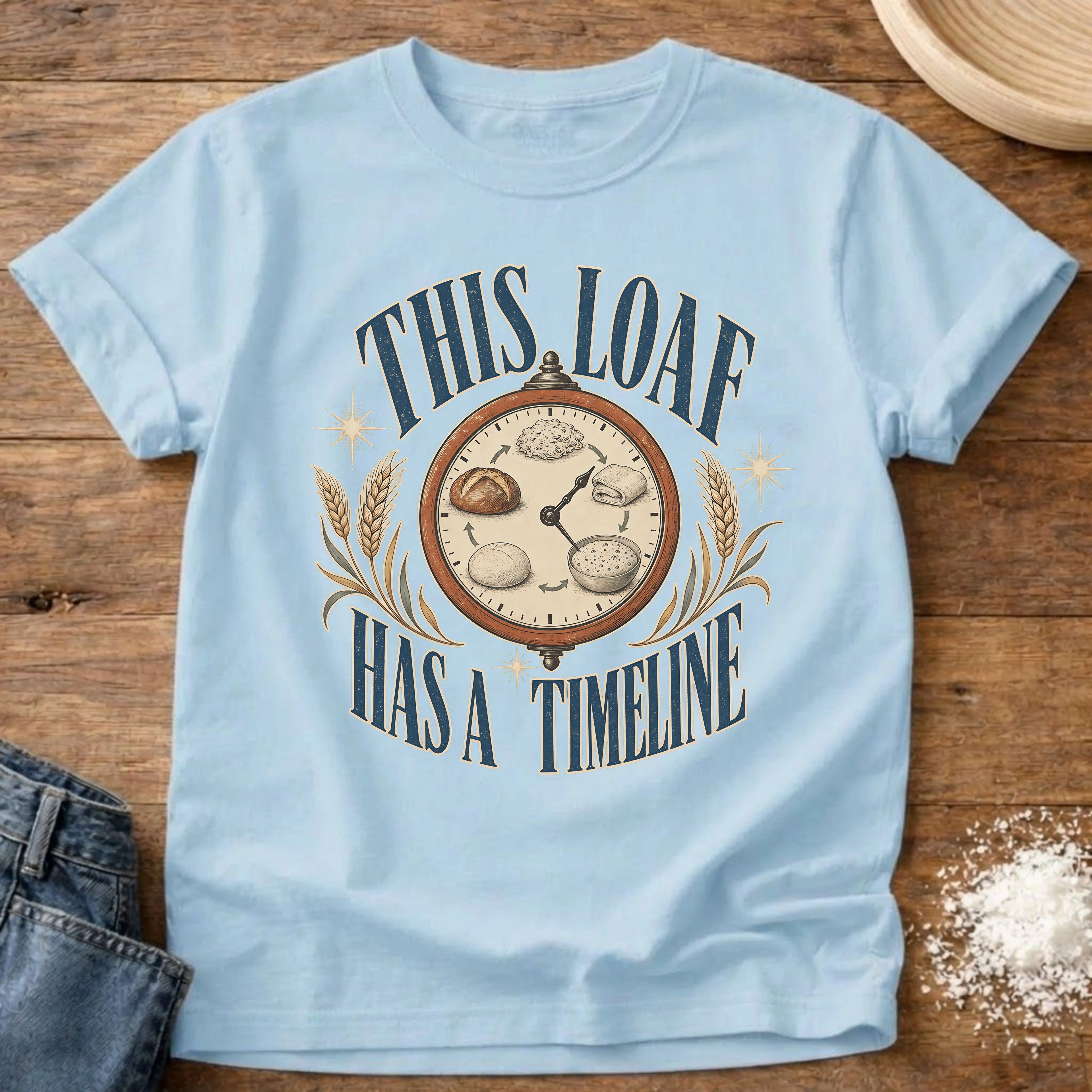 Timeline Sourdough T-Shirt Chambray