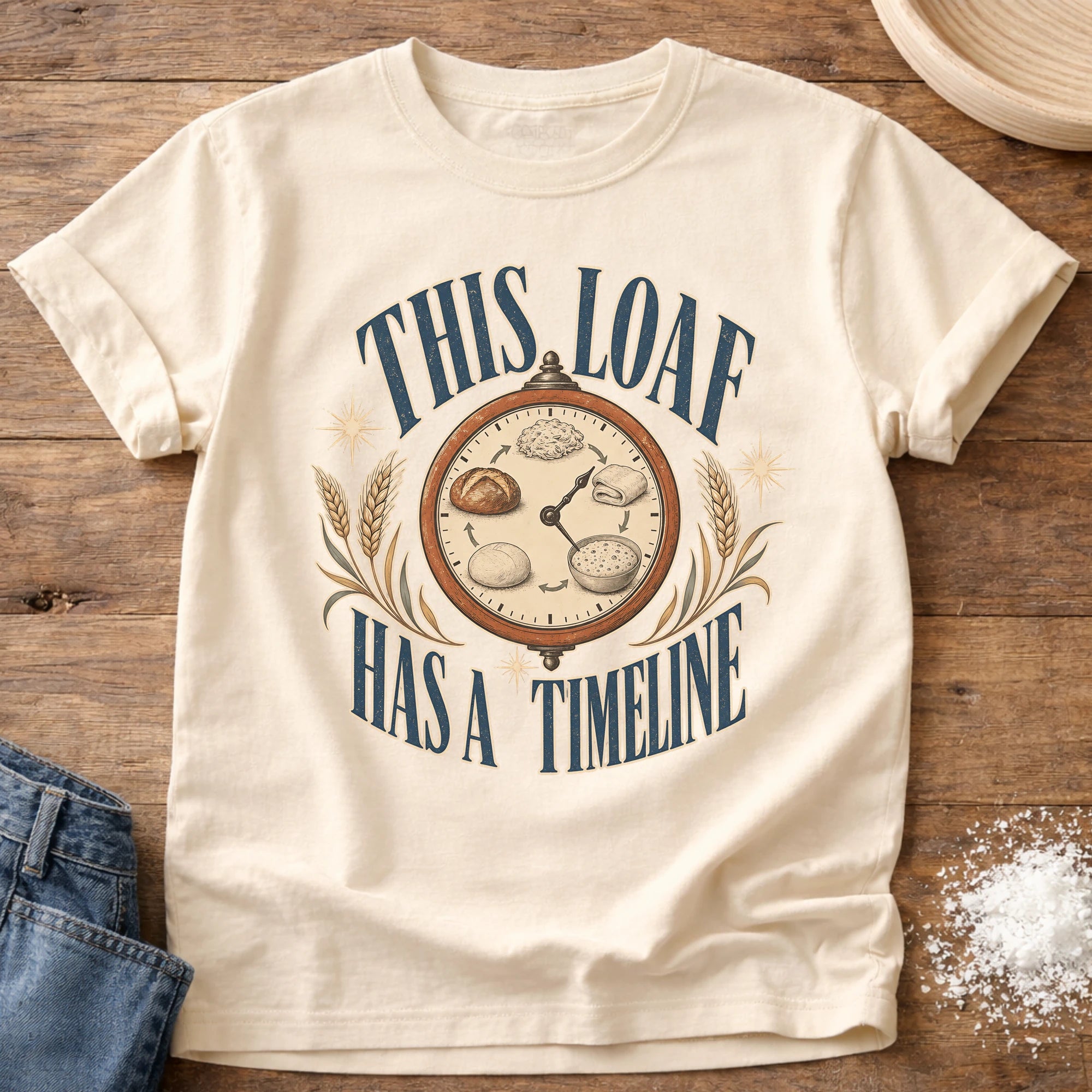 Timeline Sourdough T-Shirt Ivory